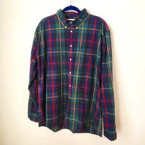 Men's Barbour Highland Check Button Up XXL Tailored Fit
